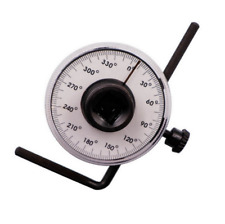 12 Interface Angle Torque Meter Scale 360 Degree Rotating Wrench Angle Gauge