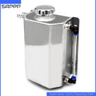Universal 2l Aluminum Radiator Coolant Overflow Expansion Water Tank Silver