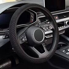 Elastic Stretch Steering Wheel Coverwarm In Winter And Cool In Summer